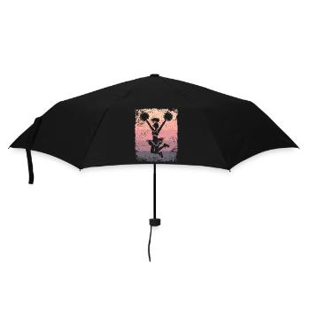 Cheerpom pom girls Mom Cheerleading - Parapluie standard - noir - Devant
