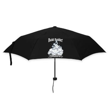 Bouldering Bold Bolder Boulderer - Parapluie standard - noir - Devant