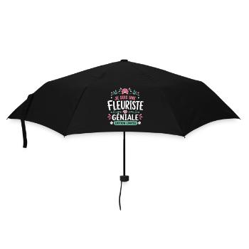 Fleuriste Géniale Edition Limitée - Parapluie standard - noir - Devant