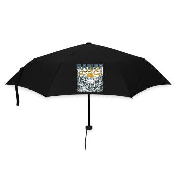 Banff National Park Canada Vintage - Umbrella (small) - black - Front