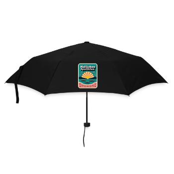 Hallöchen Aperölchen - Regenschirm (klein) - Schwarz - Vorne