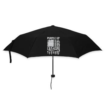 Purple Spice Up Military Kids Helicopter Military K - Umbrella (small) - black - Front