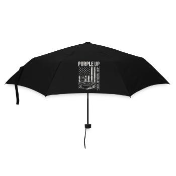 Violet pour Enfant Militaire Enfant Enfant Militaire - Parapluie standard - noir - Devant