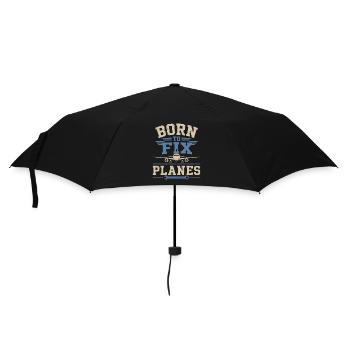 Aeronautical Engineer Aircraft Technology Maintenance - Umbrella (small) - black - Front