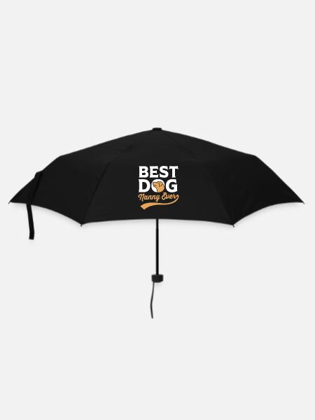Haustier Sitter Haustiere Babysitter - Regenschirm (klein) - Schwarz