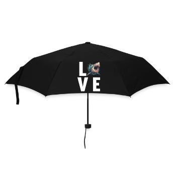 Megalodons Megalodon - Umbrella (small) - black - Front