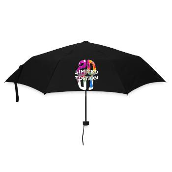 LIMITED EDITION 2001 25 YEARS 25TH BIRTHDAY - Umbrella (small) - black - Front