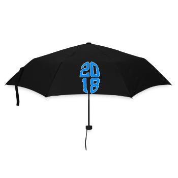 8 YEARS OLD 2018 8TH BIRTHDAY - Umbrella (small) - black - Front
