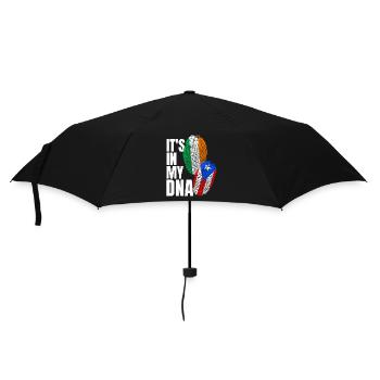 DNA Pride: Italian Puerto Rican - Umbrella (small) - black - Front