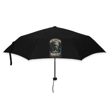 Sturmjäger Meteorologe Mesocyclone Mindset - Regenschirm (klein) - Schwarz - Vorne