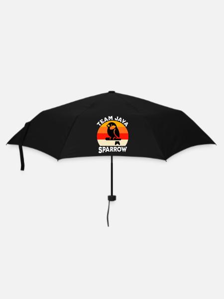 Team Reisamadine - Regenschirm (klein) - Schwarz