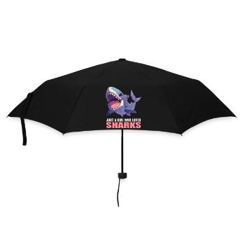 Sharks Shark - Umbrella (small) - black - Front
