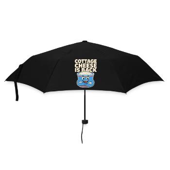 Cadeau de collation riche en protéines pour les amateurs de gastronomie - Parapluie standard - noir - Devant