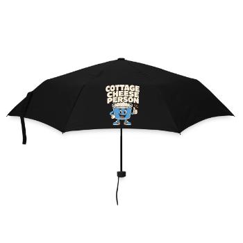 Cadeau de collation riche en protéines pour les amateurs de gastronomie - Parapluie standard - noir - Devant