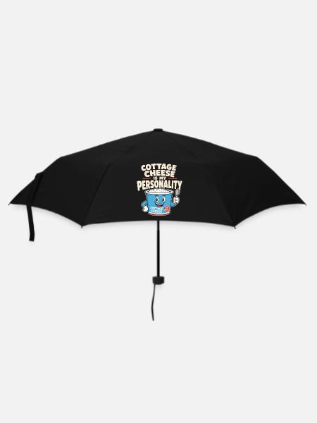 Proteinreiches Snack-geschenk Für Feinschmecker - Regenschirm (klein) - Schwarz