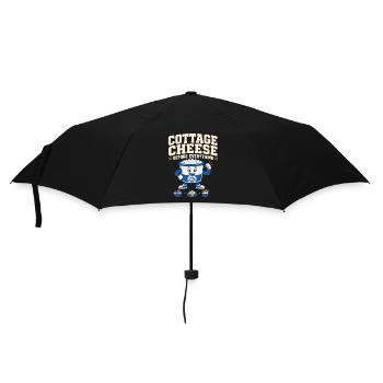 Cadeau de collation riche en protéines pour les amateurs de gastronomie - Parapluie standard - noir - Devant