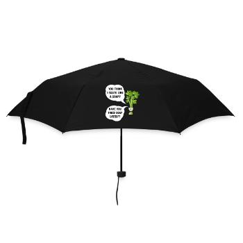 Celery Soap Joke Tee - Umbrella (small) - black - Front