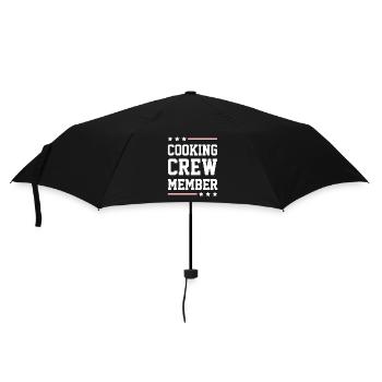 Cooking Crew - Umbrella (small) - black - Front