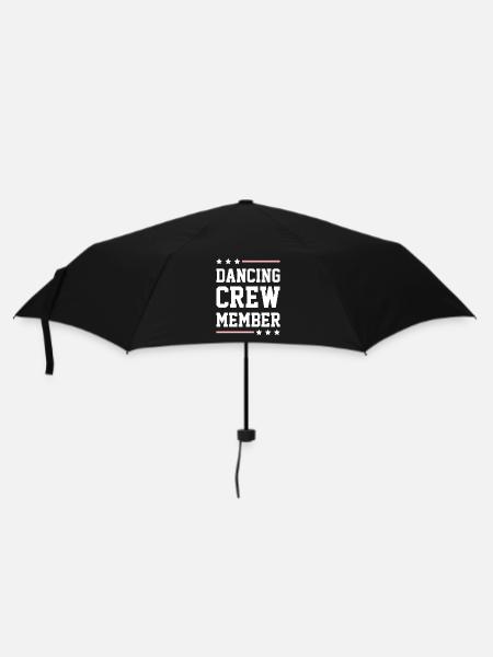 Dancing Crew - Regenschirm (klein) - Schwarz