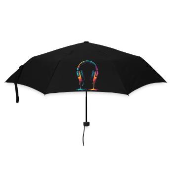 Drip Color Headphones Gaming Headset Gamer - Umbrella (small) - black - Front