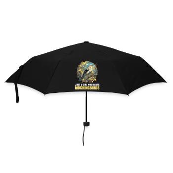 Spottdrosseln Spottdrossel - Regenschirm (klein) - Schwarz - Vorne