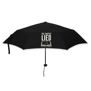 Kapitel Lied – Weiter Lesen - Regenschirm (klein) - Schwarz - Vorne