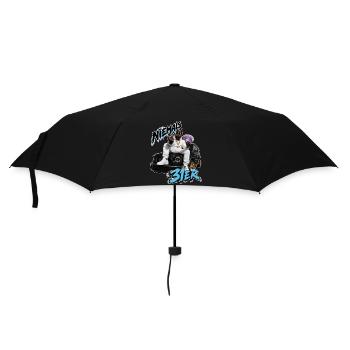 Loyalität kennt keine falschen Freunde - Regenschirm (klein) - Schwarz - Vorne