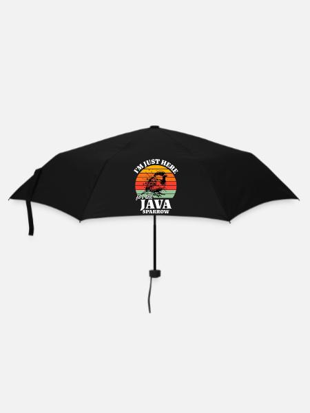 Lustige Reisamadine Sprüche - Regenschirm (klein) - Schwarz