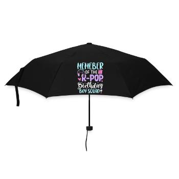 Membre de The K Pop Birthday Boy Squad - Parapluie standard - noir - Devant