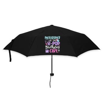 Photographe de The K-Pop Birthday Girl - Parapluie standard - noir - Devant