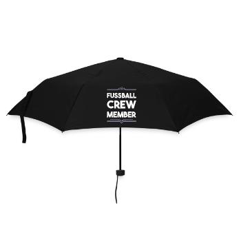 Équipe de football - Parapluie standard - noir - Devant