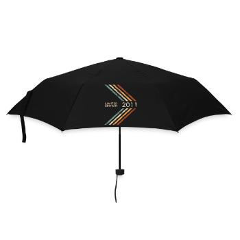 2011 édition limitée Birthday Girl and Boy - Parapluie standard - noir - Devant
