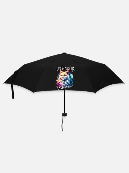 Türkisch Angorakatze Flüsterer - Regenschirm (klein) - Schwarz