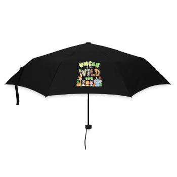 Uncle of the Wild One - Umbrella (small) - black - Front