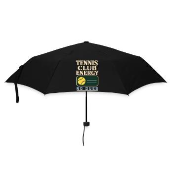Tennisclub Tenniscore Keine Mitgliedschaft, Nur - Regenschirm (klein) - Schwarz - Vorne