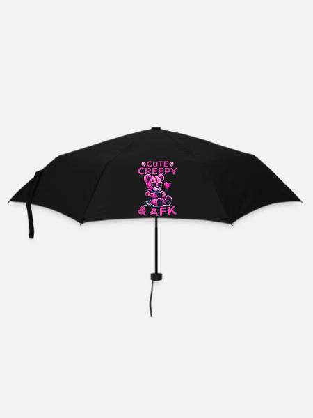 Pastel Goth Soft Goth Gaming Gamer - Regenschirm (klein) - Schwarz
