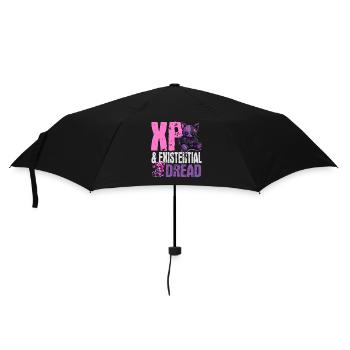 Pastel Goth Soft Goth Gaming Gamer - Regenschirm (klein) - Schwarz - Vorne