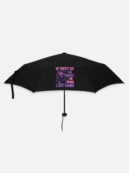 Pastel Goth Soft Goth Gaming Gamer - Regenschirm (klein) - Schwarz