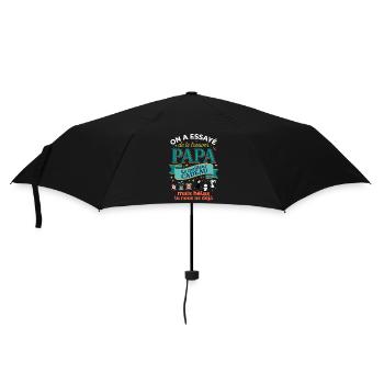 Meilleur Cadeau Papa Humour Enfants - Parapluie standard - noir - Devant