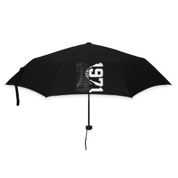 55 ANS ÉDITION LIMITÉE 1971 55E ANNIVERSAIRE - Parapluie standard - noir - Devant