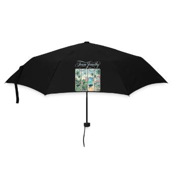 Jimothy Viral Raccoon Funny Team Jimothy - Umbrella (small) - black - Front