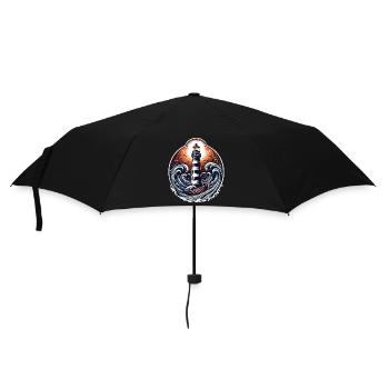 lighthouse - Umbrella (small) - black - Front