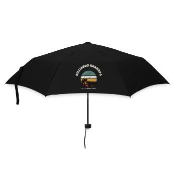 Billiards Grandpa Retro - Umbrella (small) - black - Front
