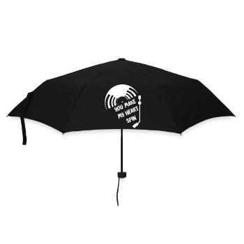 Vinyl - Umbrella (small) - black - Front