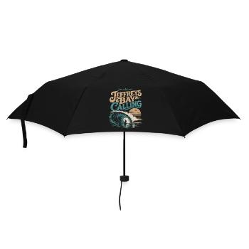 Jeffreys Bay Surfing - Umbrella (small) - black - Front