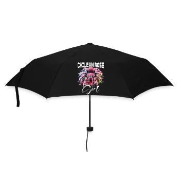 Fille Tarentule Chili - Parapluie standard - noir - Devant