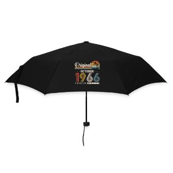 Original 1966 – 60e anniversaire Vintage Rétro - Parapluie standard - noir - Devant