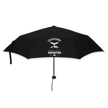 Los Glaciares Nationalpark Peak Argentina Tee - Regenschirm (klein) - Schwarz - Vorne
