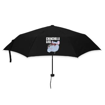 Chinchilla - Regenschirm (klein) - Schwarz - Vorne