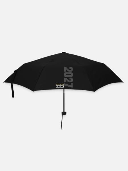 Biathlon 2027 - Regenschirm (klein) - Schwarz